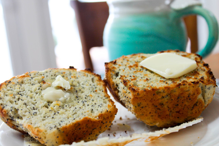 Orange Lemon Poppyseed Muffins - A zesty twist on a classic citrusy breakfast treat!